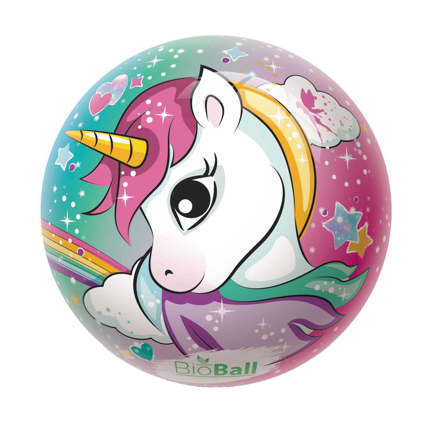 Mondo Dekokugel Einhorn, 23 cm