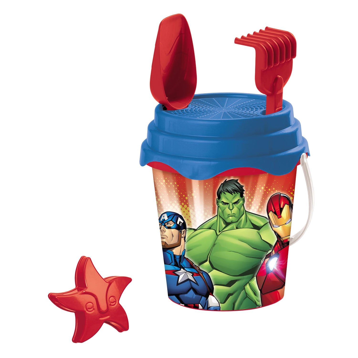 Mondo Bucket Set Spiderman, 6-teilig.