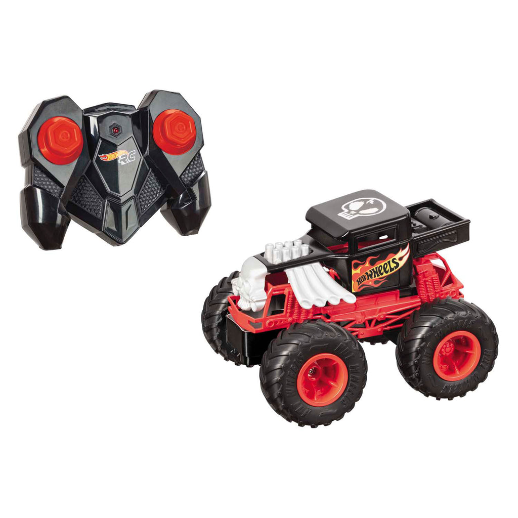 Hot wheels mondo motors rc bestuurbare auto - bone shaker