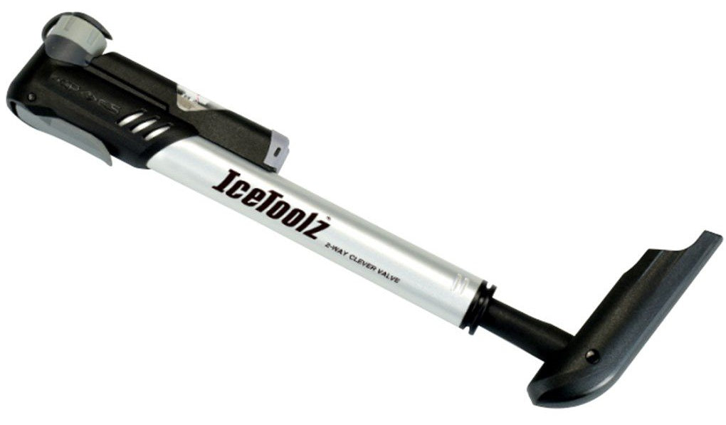 IceToolz minipomp VeloAgile hogedruk met meter