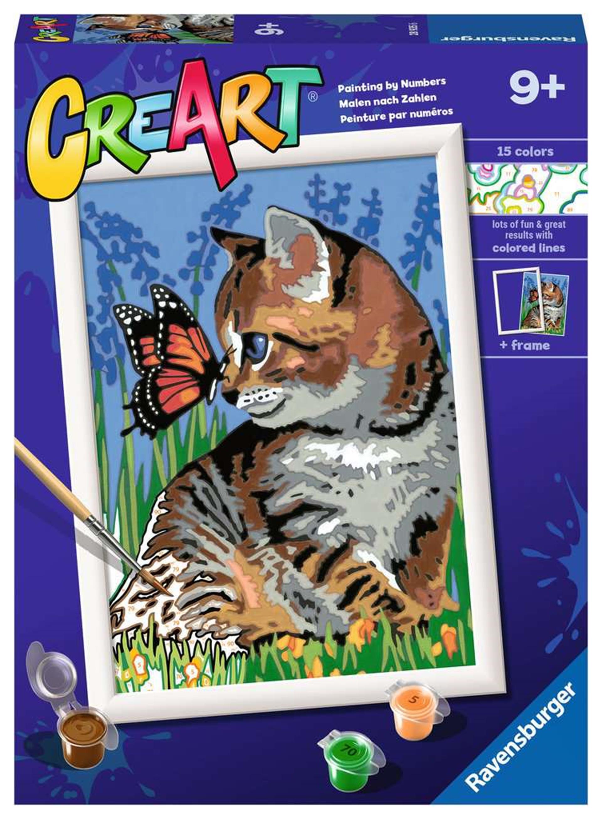 Ravensburger creart schilderen op nummer - beste vrienden