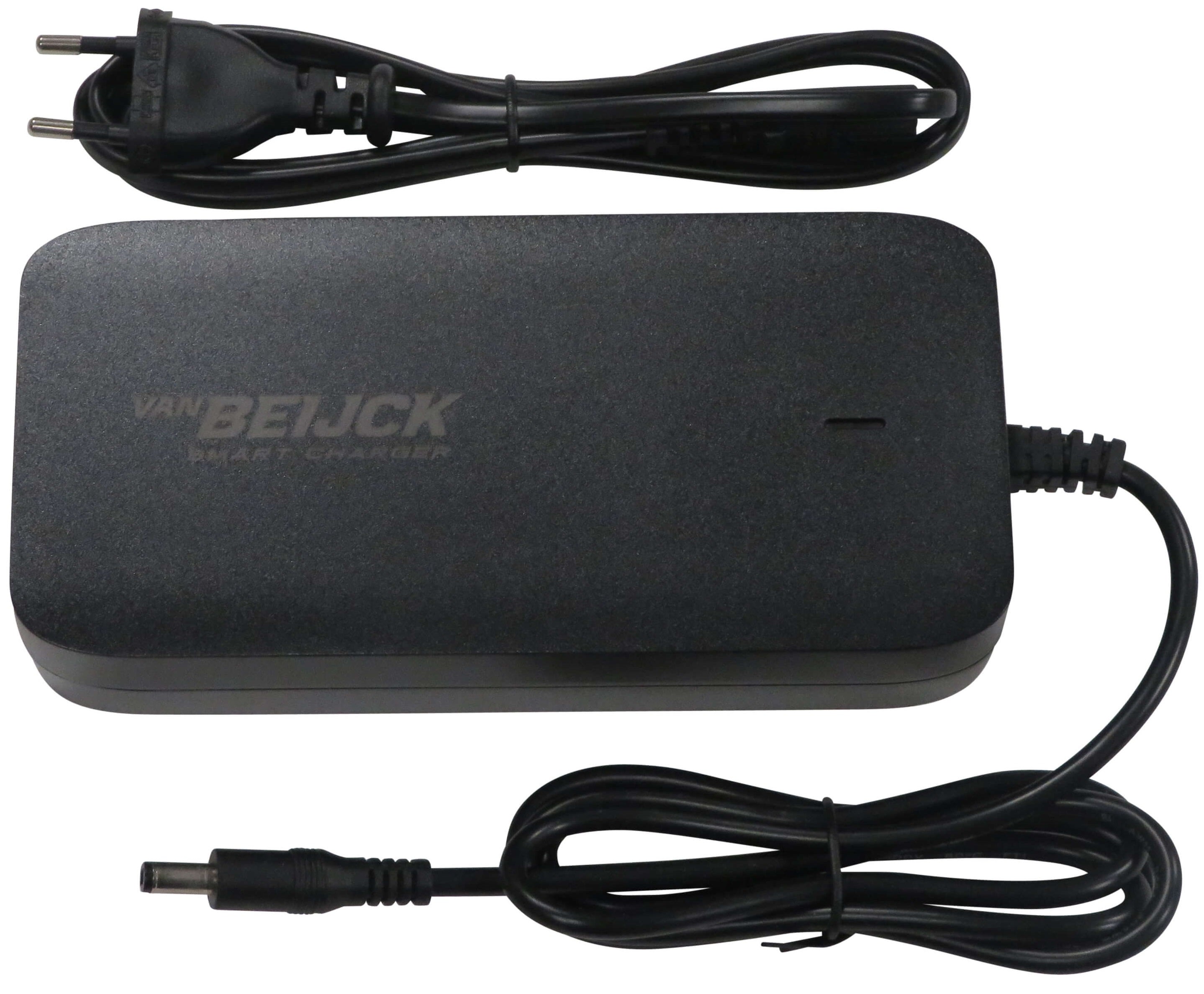 Van beijck acculader li-ion smartlader 5.5 x 2.1mm (snellader 4a) 36 volt 4ah