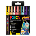 Uni posca markers pc3m set manga hero - 8st.