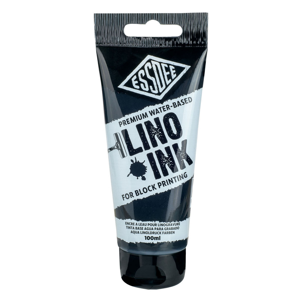 Essdee lino inkt - zwart 100 ml
