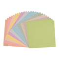 Florence vaessen creative cardstock - paaskleuren - 30,5 x 30,5 cm - 24 vellen - textuur - 216 g