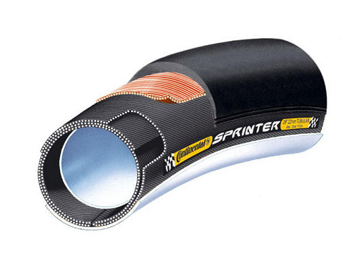 Continental tube 25-622 sprinter zwart 0196244