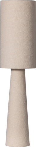 Woood loft tafellamp - metaal bouclé - naturel - 90xø22 cm