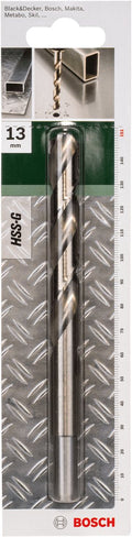 Bosch - metaalboren hss-g, din 338 13,0 x 101 x 151 mm