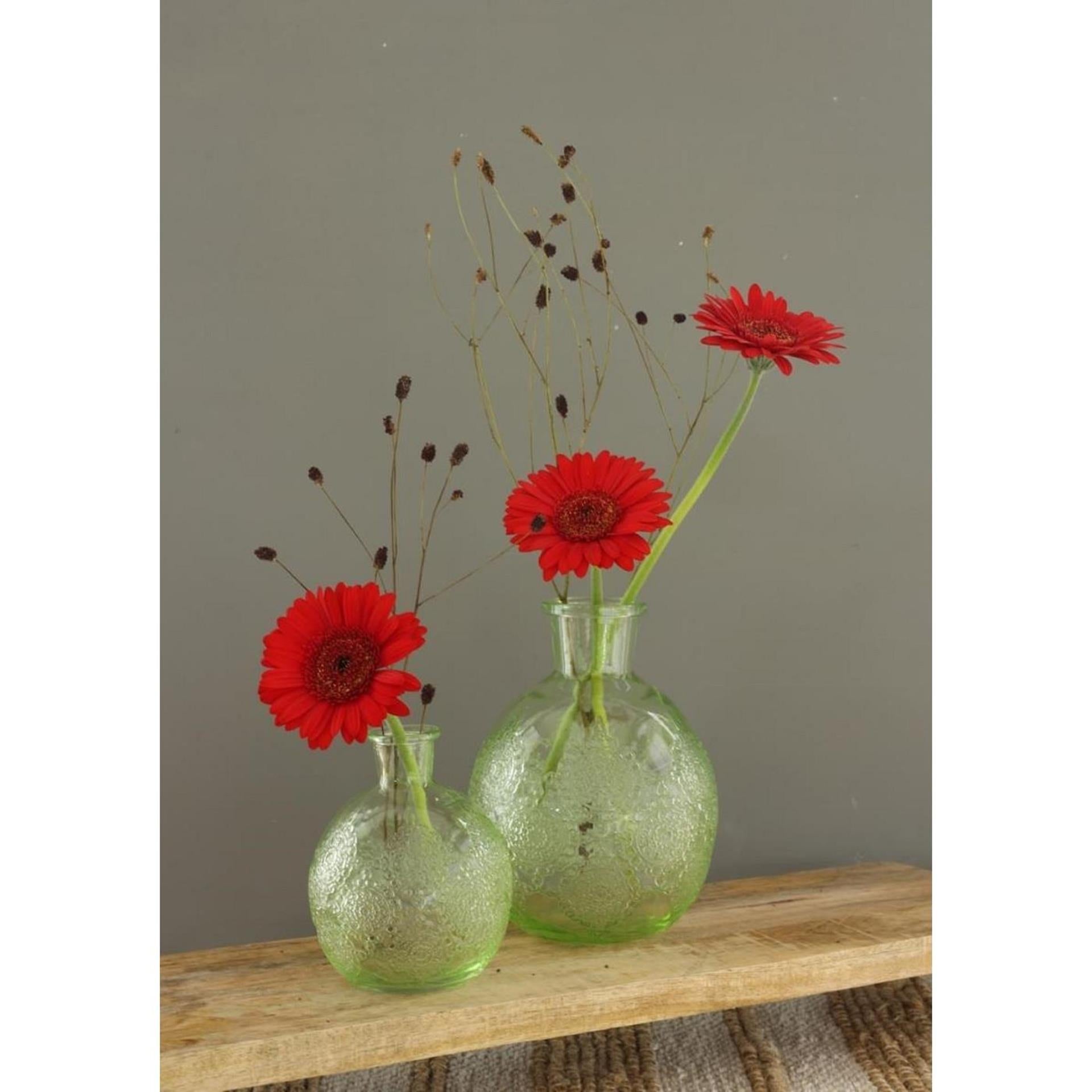 Ideas 4 seasons vaas bologna groen ø9,5xh12cm.