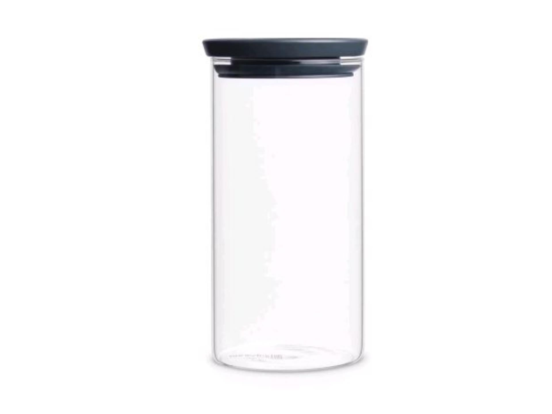 Brabantia voorraadpot - stapelbaar - 1,1 l - glas