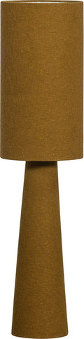 Woood tafellamp loft - metaal bouclé - tapenade - 90xø22 cm