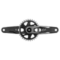 Sram crankset xx downhill cl56.5 dub mtb - 165mm 34t t-type zwart