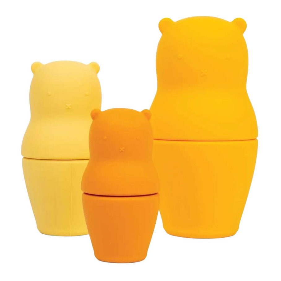Bigjigs bijtspeelgoed - nesting bears - vanaf 12mnd