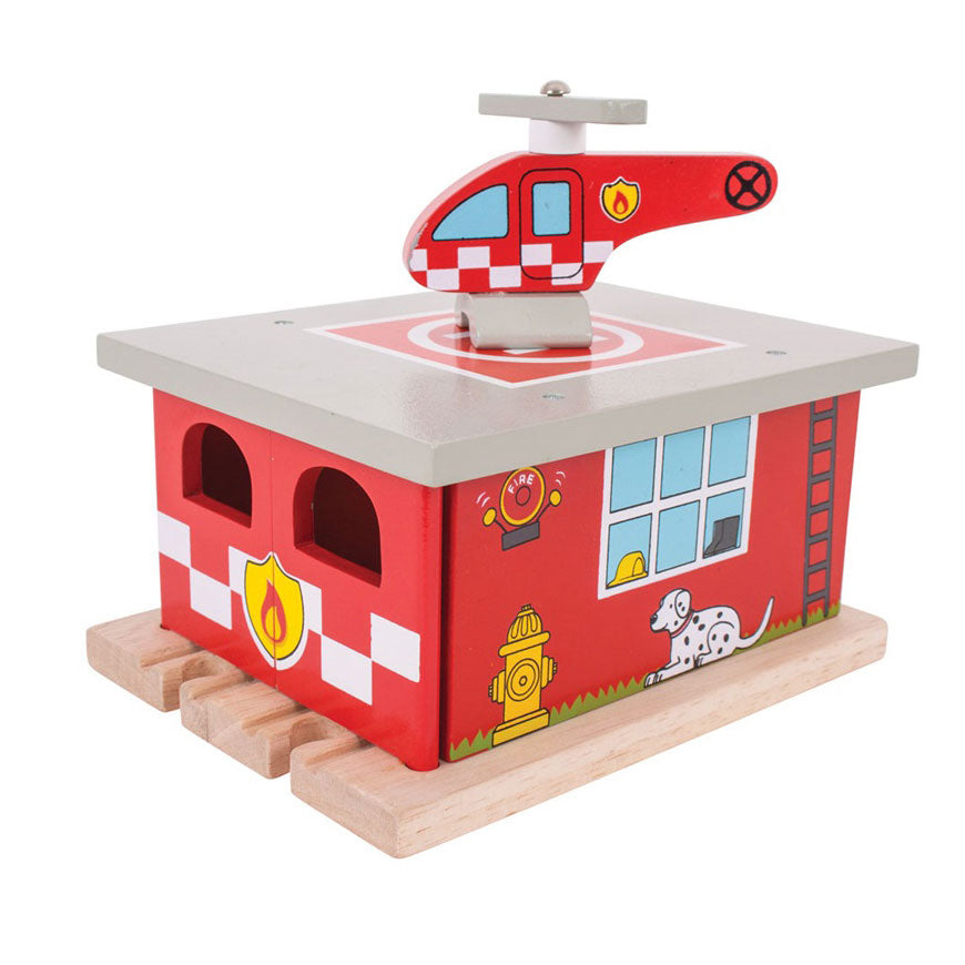 Bigjigs Holzbahn – Feuerwehr