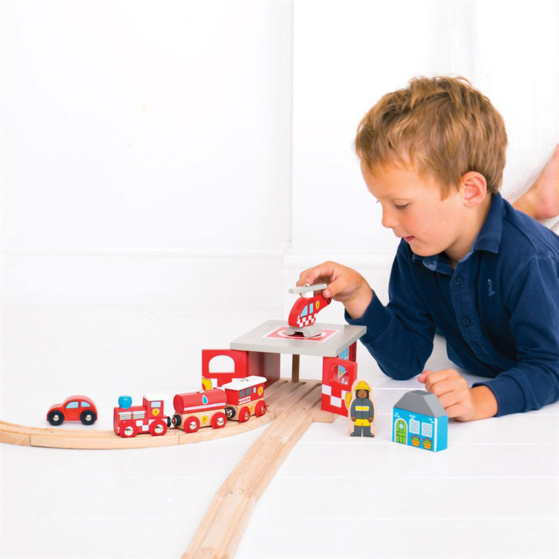 Bigjigs Holzbahn – Feuerwehr