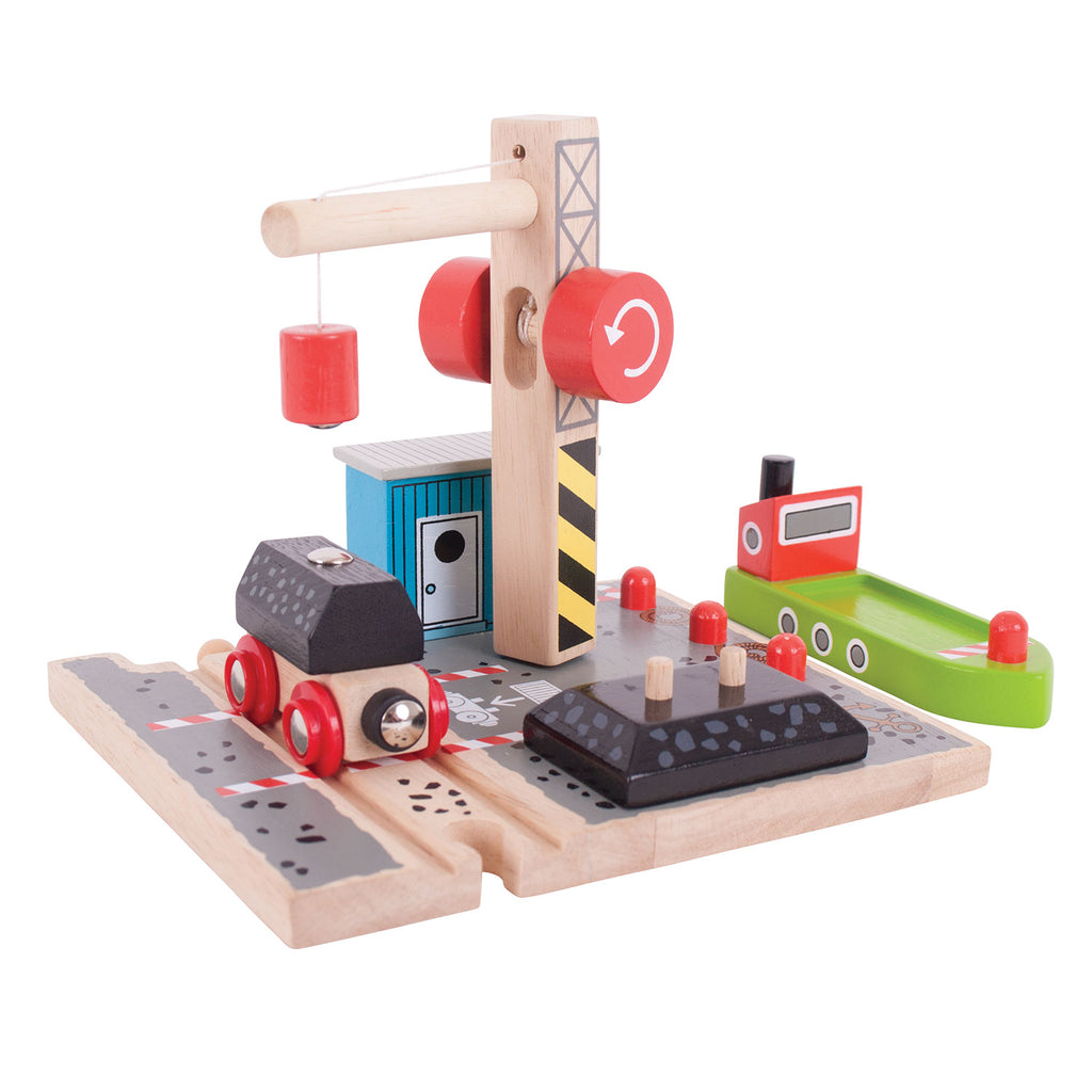 Bigjigs Holzgleis - Kohleverladestation