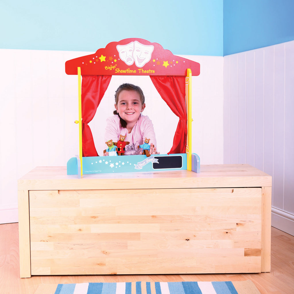 Bigjigs tafel poppenkast