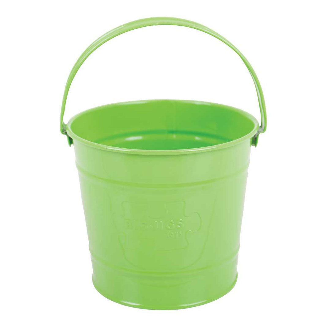 Bigjigs grüner Metalleimer