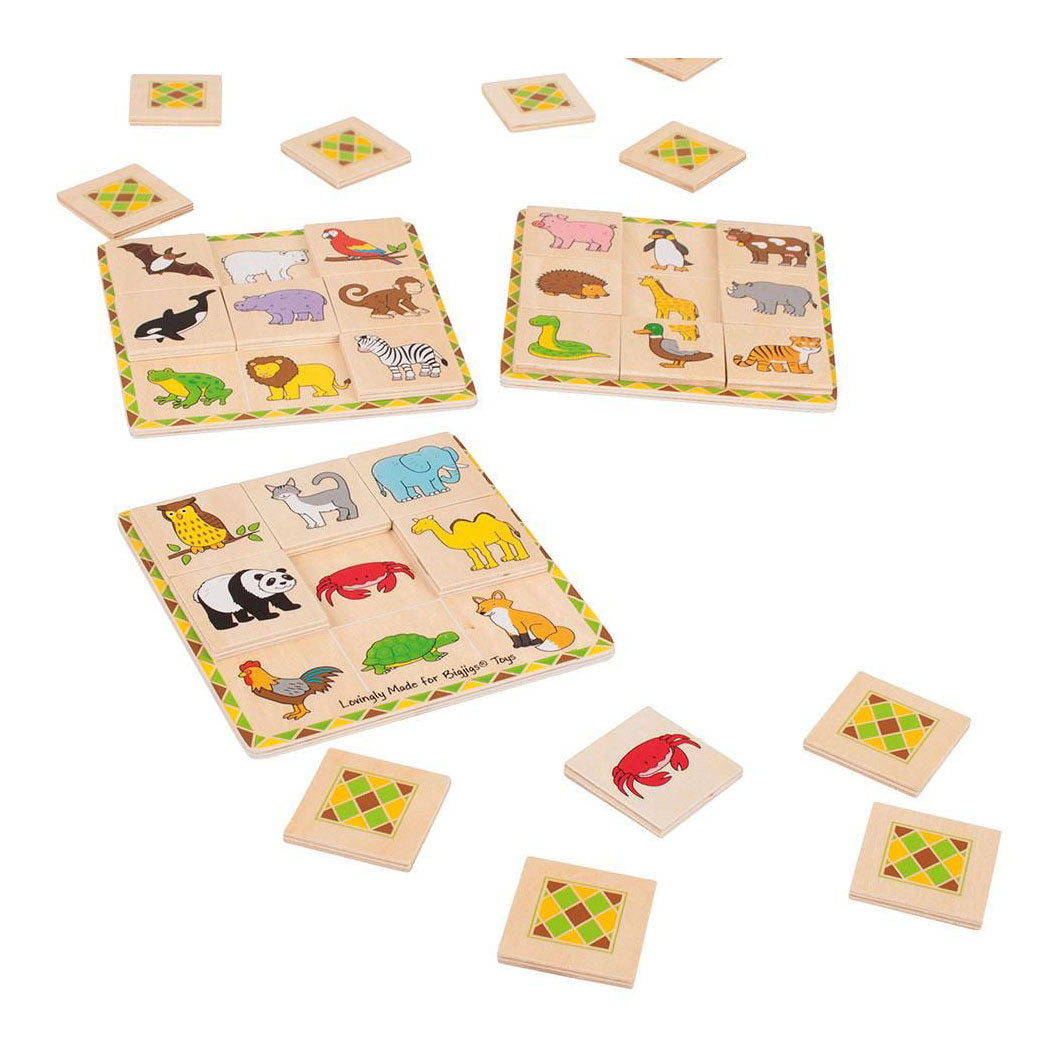 Bigjigs Holztierlotto