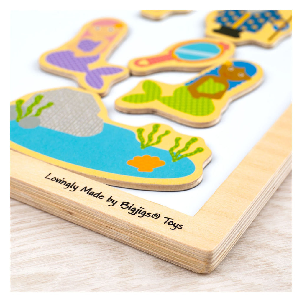 Bigjigs Magnettafel mit Holzrand