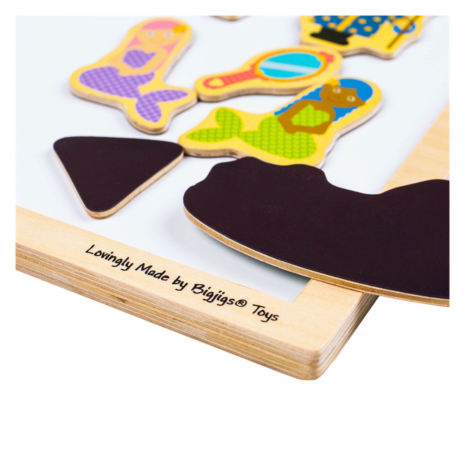 Bigjigs Magnettafel mit Holzrand