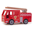 Bigjigs hölzernes Feuerwehrauto