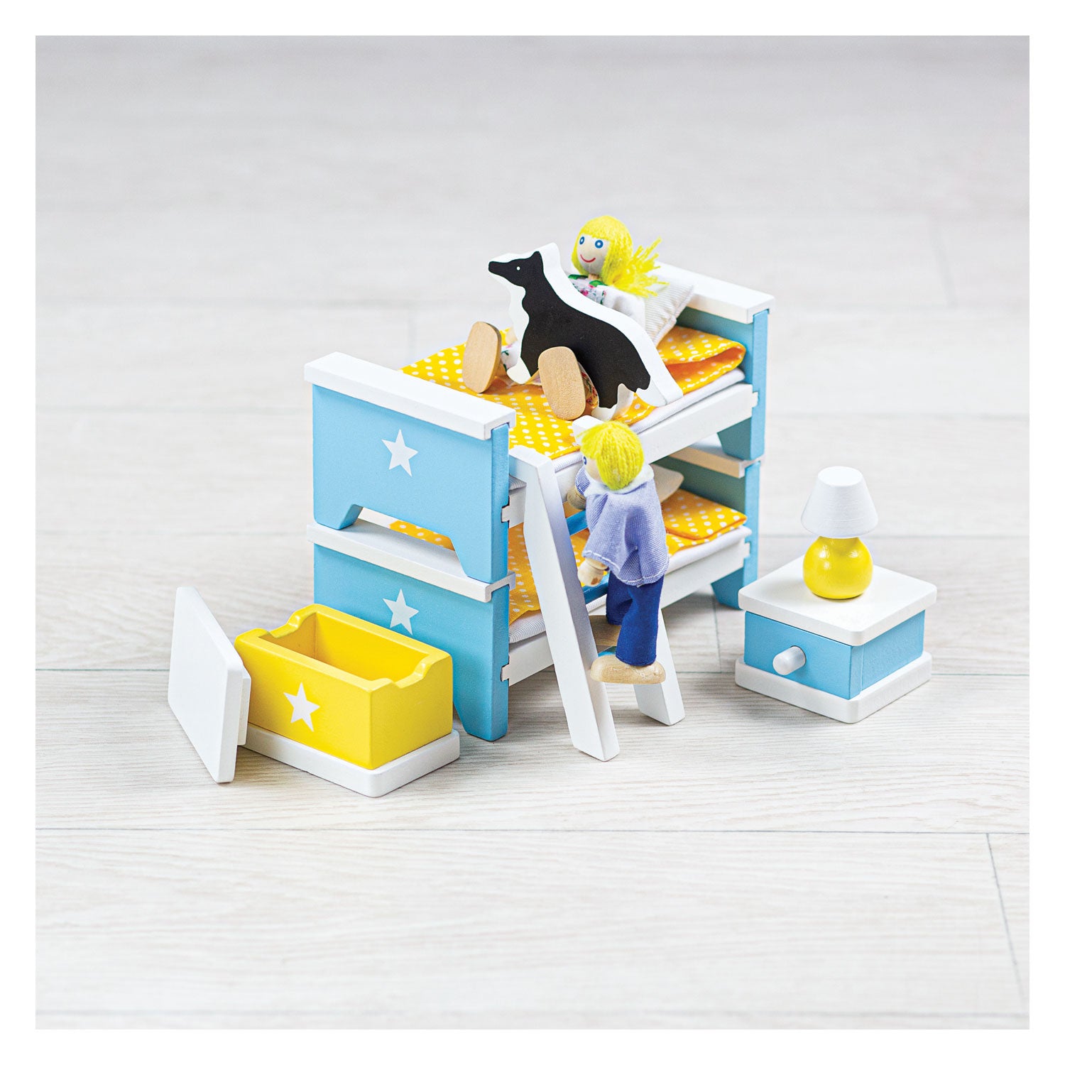 Tidlo Holz Puppenhaus Möbel Kinderzimmer
