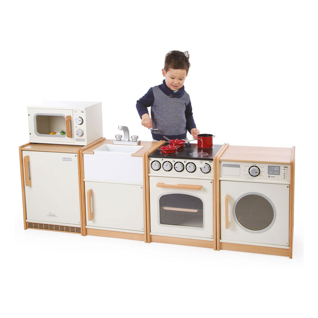 Tidlo pädagogisches Holzspielzeug Mikrowelle