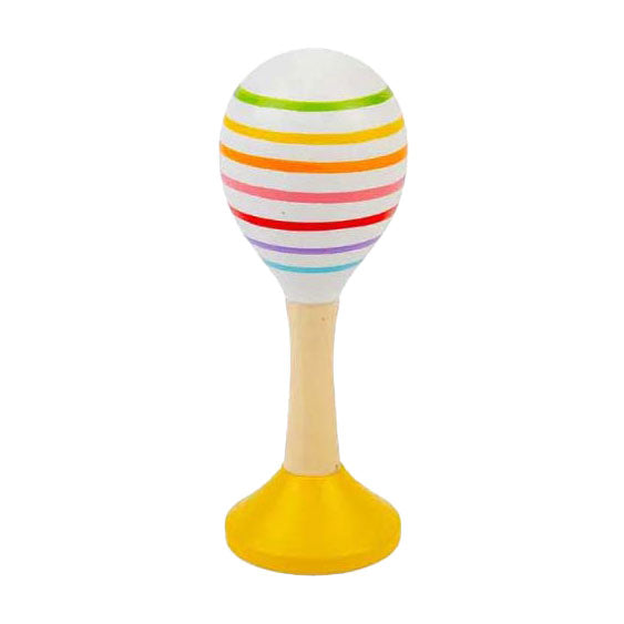 Bigjigs Junior-Maraca aus Holz, 2 Stück.