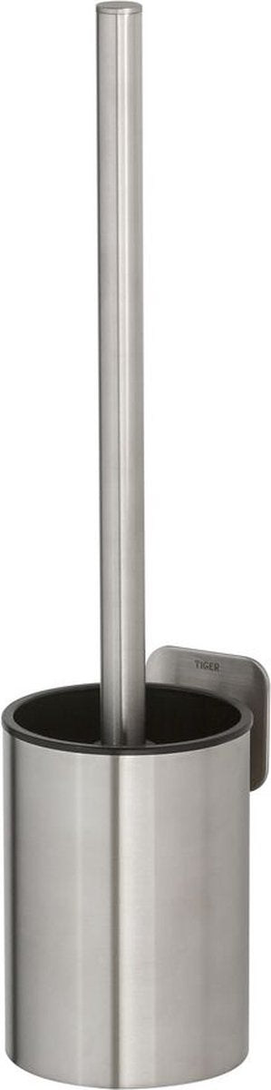 Tiger colar toiletborstelgarnituur wandmontage rvs geborsteld 88x381x108mm