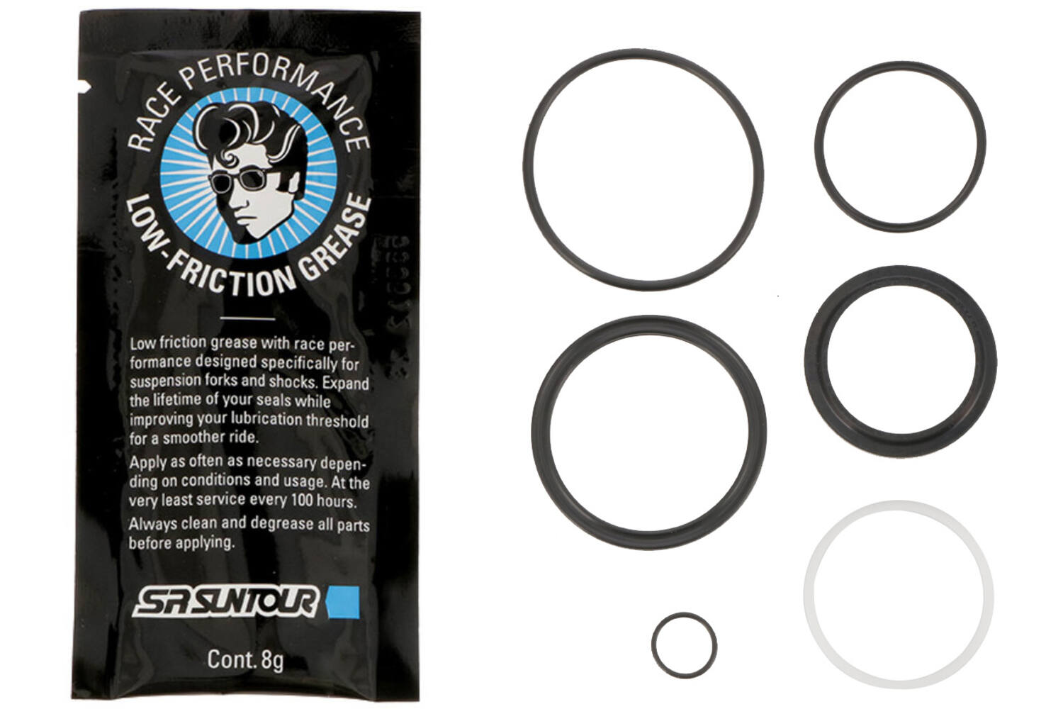 Srsuntour suntour service kit lucht afdichting raidon rba499-02