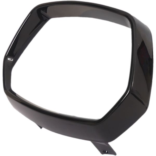 Edge koplamprand vespa sprint - zwart glans