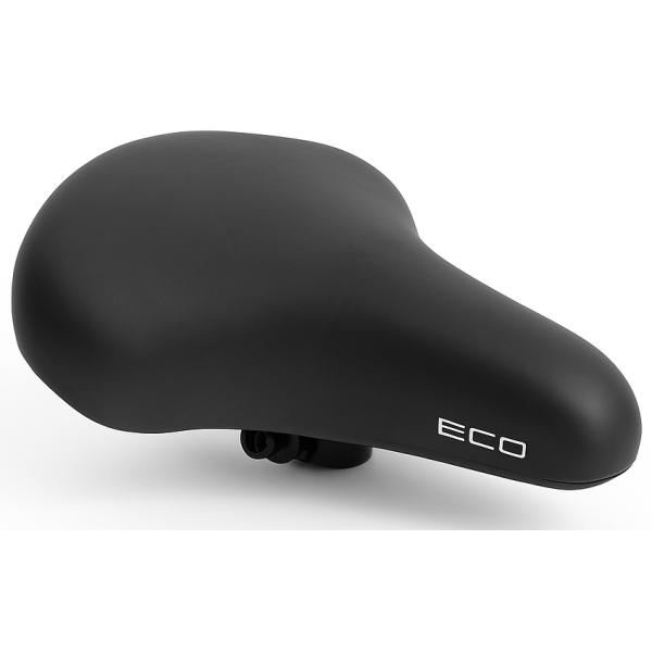 Edge Fahrradsattel City Schwarz (Werkstattverpackung)