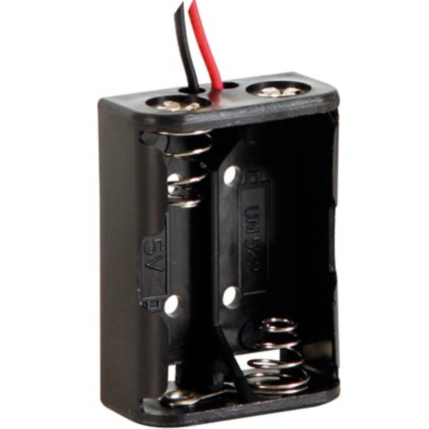 2x n batterij houder- aansluitkabel