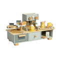 Bigjigs Spielset „Kaffeeecke“ aus Holz, 32-teilig.