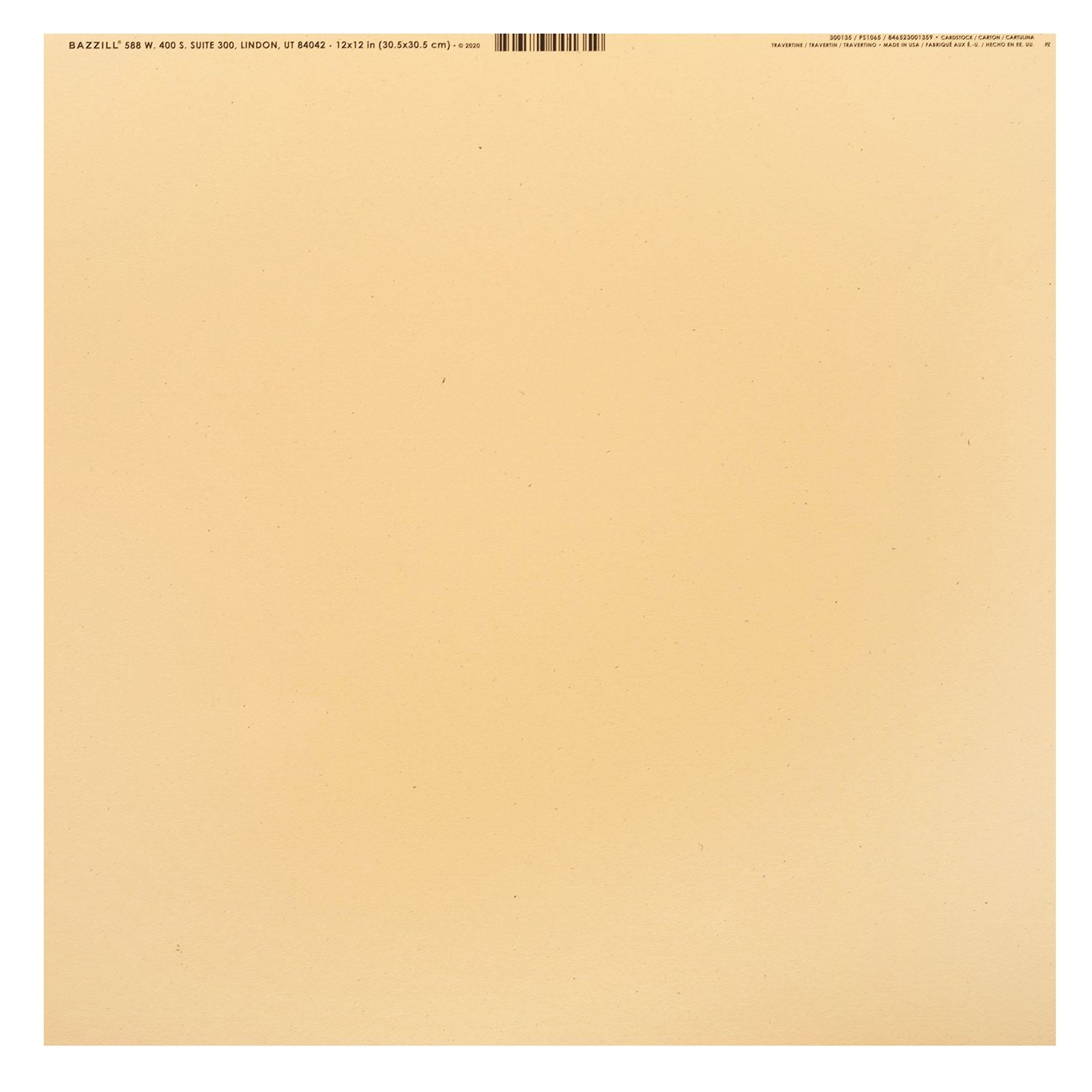 Bazzill • speckle cardstock 30,5x30,5cm travertine