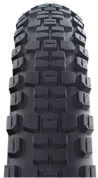 Schwalbe vouwband johnny watts dd raceguard 27.5 x 2.80 70-584 mm - zwart