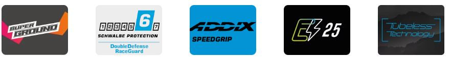 Vouwband Schwalbe G-One Allround Super Ground 27.5 x 2.25 57-584 mm - zwart