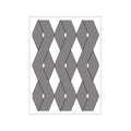 Darice • embossing sjabloon verticaal kabelprintpatroon