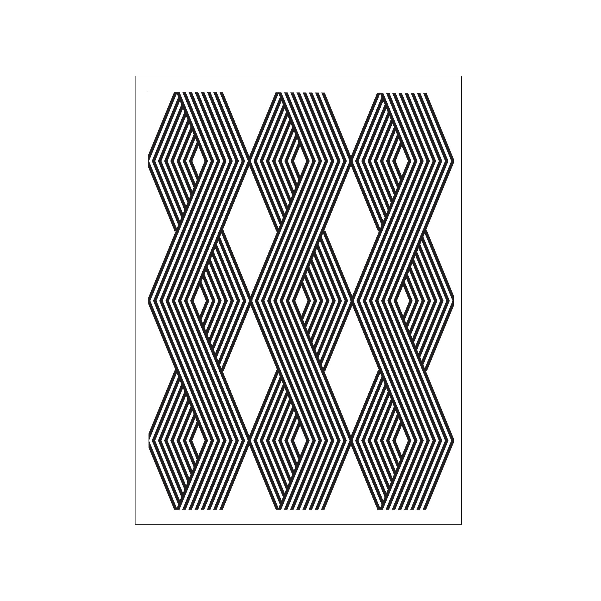 Darice • embossing sjabloon verticaal kabelprintpatroon