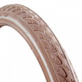 Deli Tire Reifen S206 20 x 1,75" / 47-406 mm braun mit Reflektion