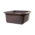 Afwasbak vierkant 8l 30x30x14cm, in blauw, groen of grijs