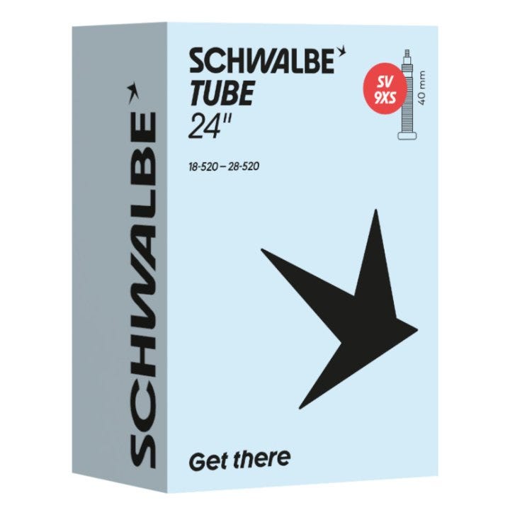 Schwalbe Schlauch SV9XS 24 18 28-520 FV 40 mm