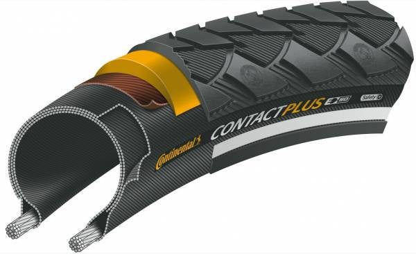 Continental contact plus 24 wired tyre
