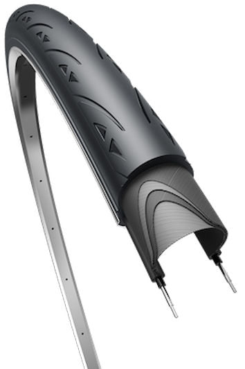 Faltreifen Edge-Obor Mojo Stamino 28 x 1.10 25-622 - schwarz
