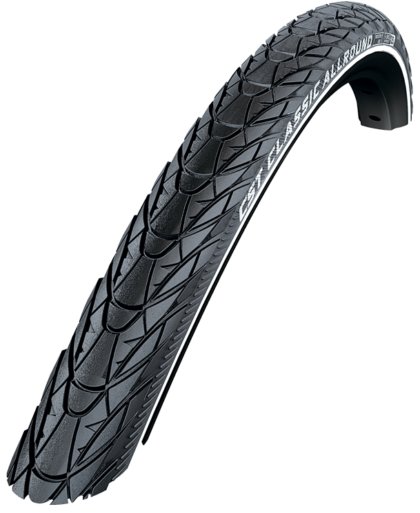 Cst buitenband sensamo allround 28 x 1.75 47-622mm - zwart met reflectie