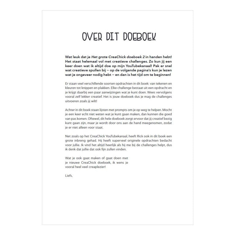 Verlag Kluitman Das große CreaChick-Aktivitätsbuch II