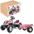 Falk Traktoren-Bauern-Set, rosa, ab 2 Jahren