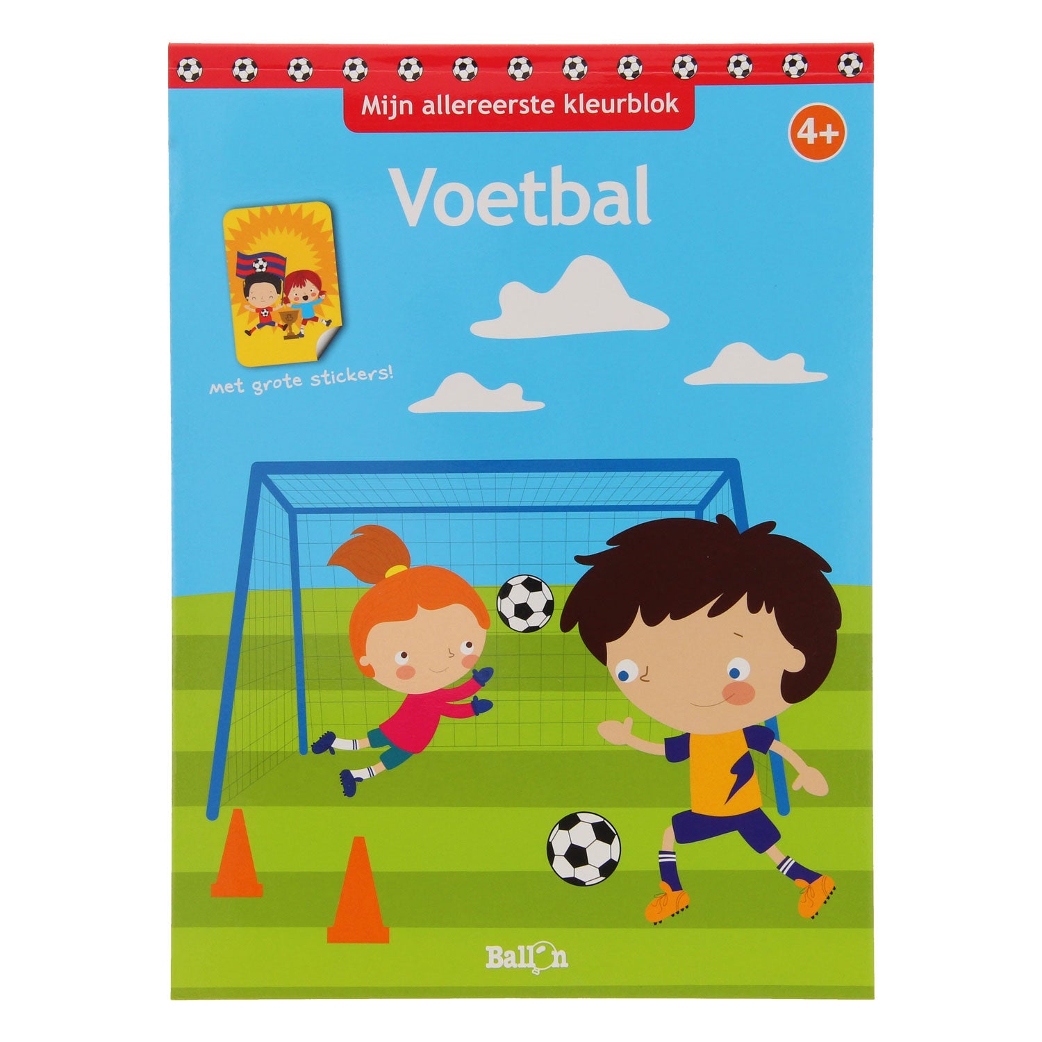 Mein allererster Farbblockball-Fußball