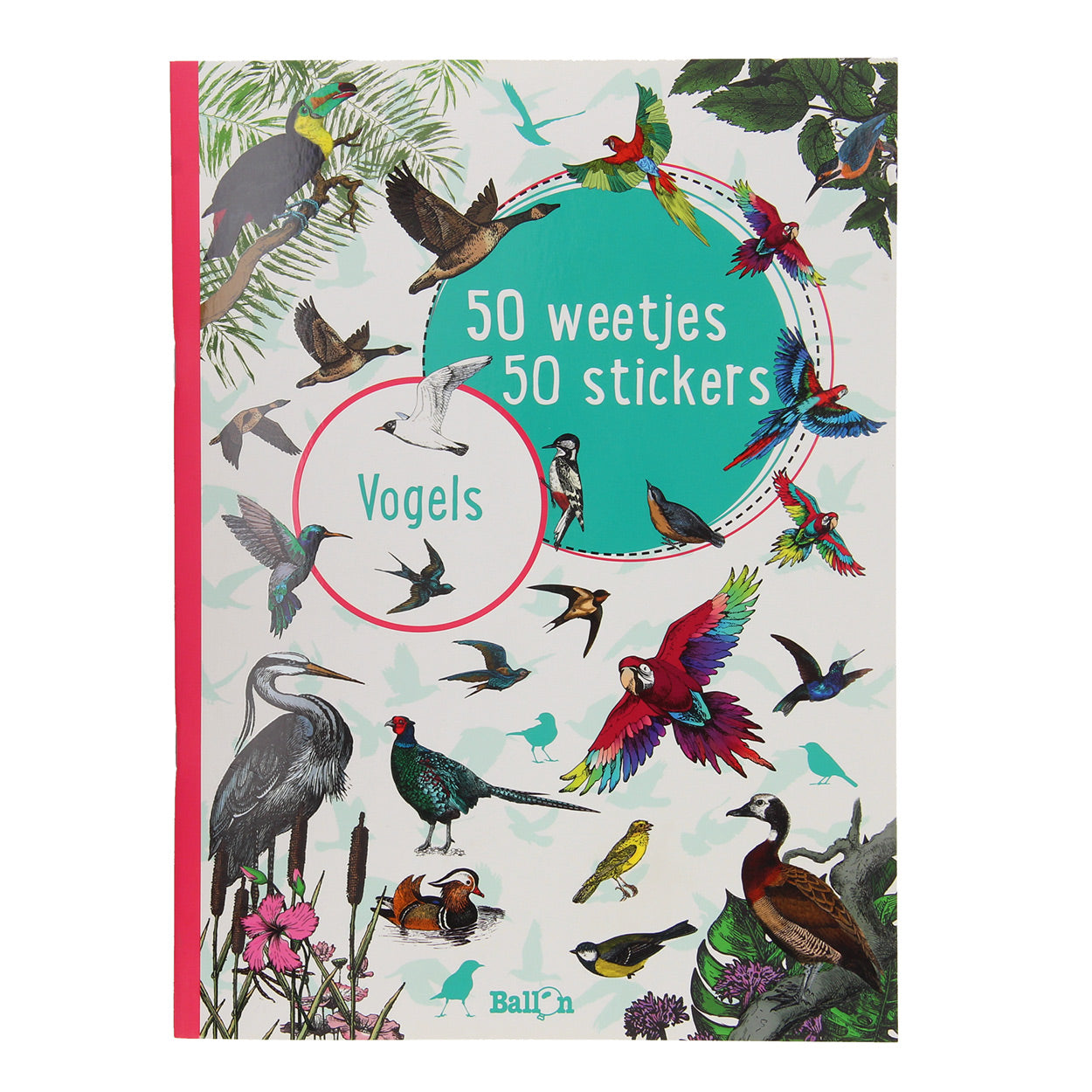 Vogels. 50 weetjes, 50 stickers.